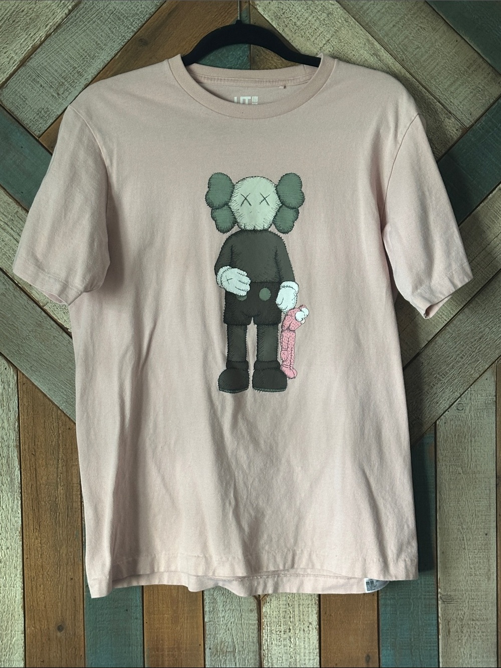 Kaws Pink Graphic Tee